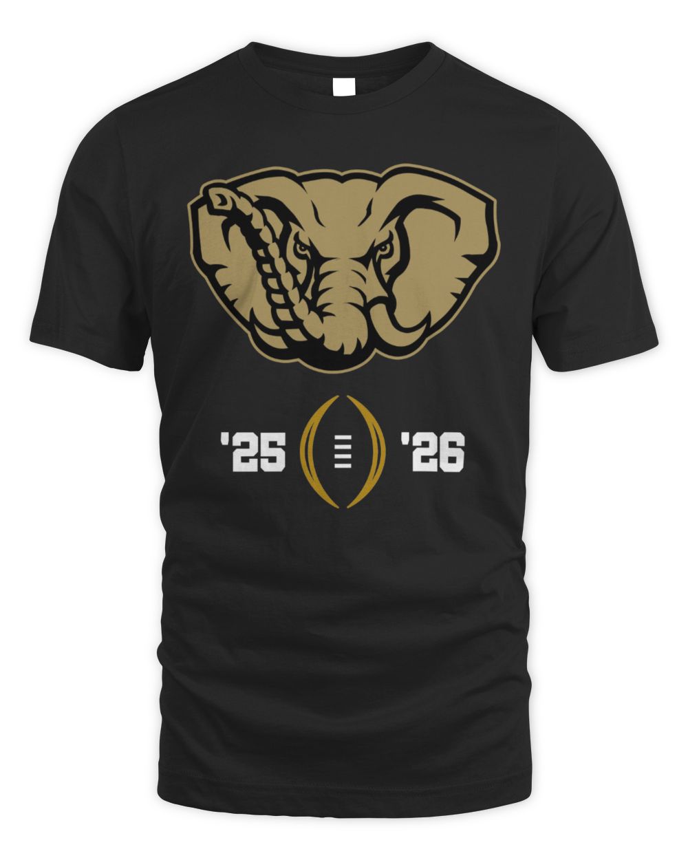 Alabama Crimson Football 2025-26 College Football Playoff T Shirt