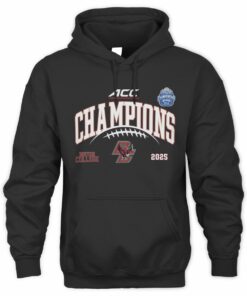 Boston College Eagles ACC Champions 2025 NCAA College Football Hoodie