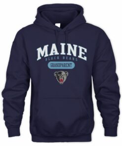 Maine Black Bears Pill Box Grandparent College Spirit Hoodie