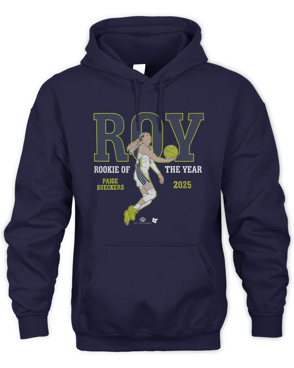 ROY Paige Bueckers Rookie Of The Year 2025 Graphic Basketball Hoodie
