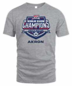 Akron Men’s Soccer Big East Regular Season Champions 2025 T-Shirt