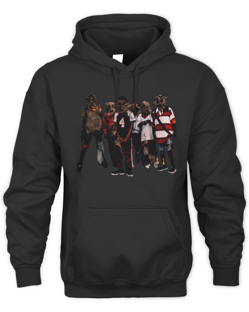 Jid Merch Masks Black Hoodie