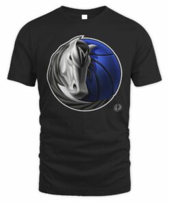 NBA Shop Dallas Mavericks Midnight Mascot T-Shirt Black