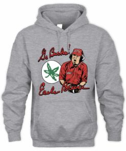 Buckeyes Football Earle Bruce Go Bucks Graphic Hoodie