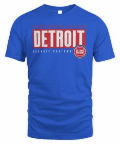 Detroit Pistons Blocked Out T-Shirt