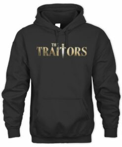 The Traitors Merch The Traitors Logo Black Hoodie