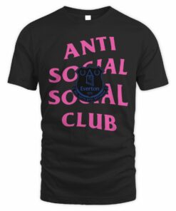Everton Anti Social Social Club Collab Toffees T-Shirt