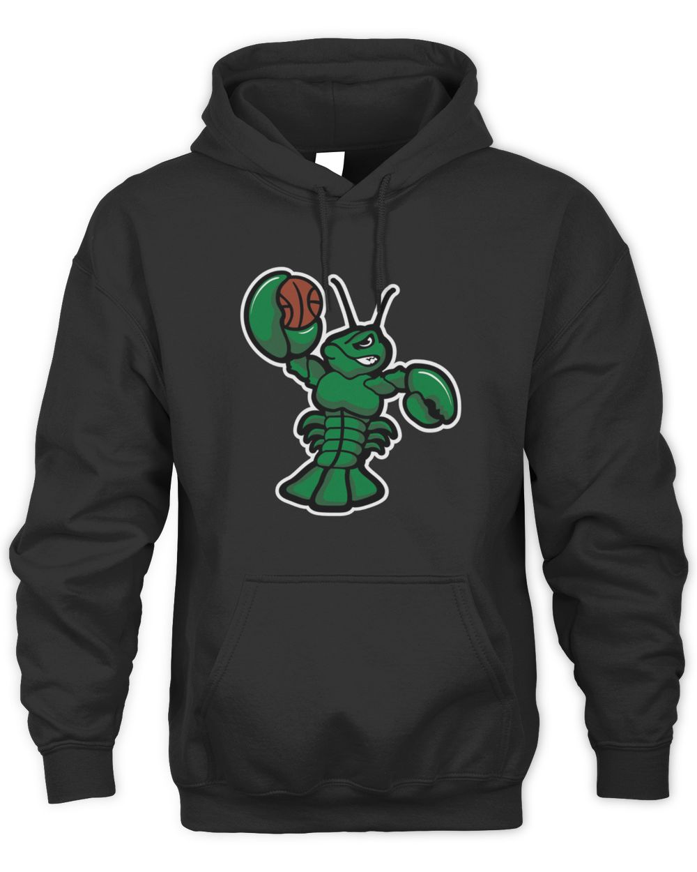 Men's Maine Celtics Midnight Mascot Black Hoodie
