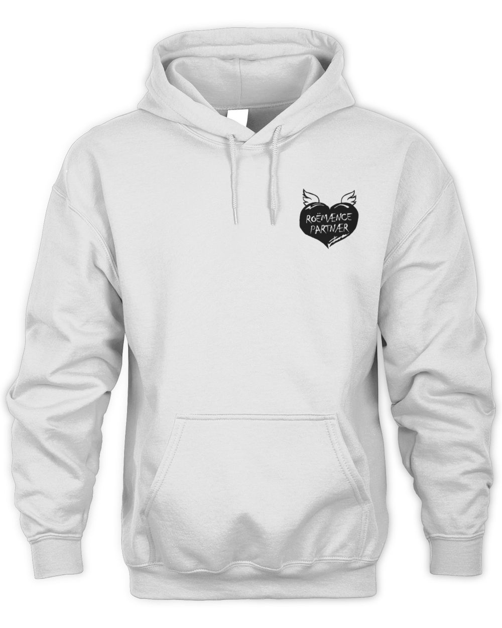 Dropout Merch Romance Partner Live Show Branded Ringer Hoodie