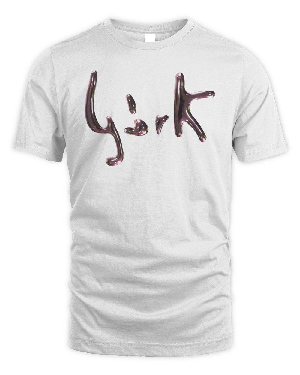 Bjork Store Merch Bubble Logo T Shirt