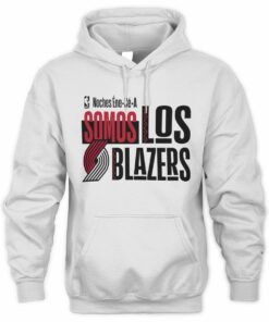 Somos Los Blazers Portland Trail Blazers NBA Training Hoodie