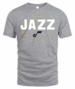 NBA Shop Utah Jazz Logo Athletic Block Practice Performance T-Shirt