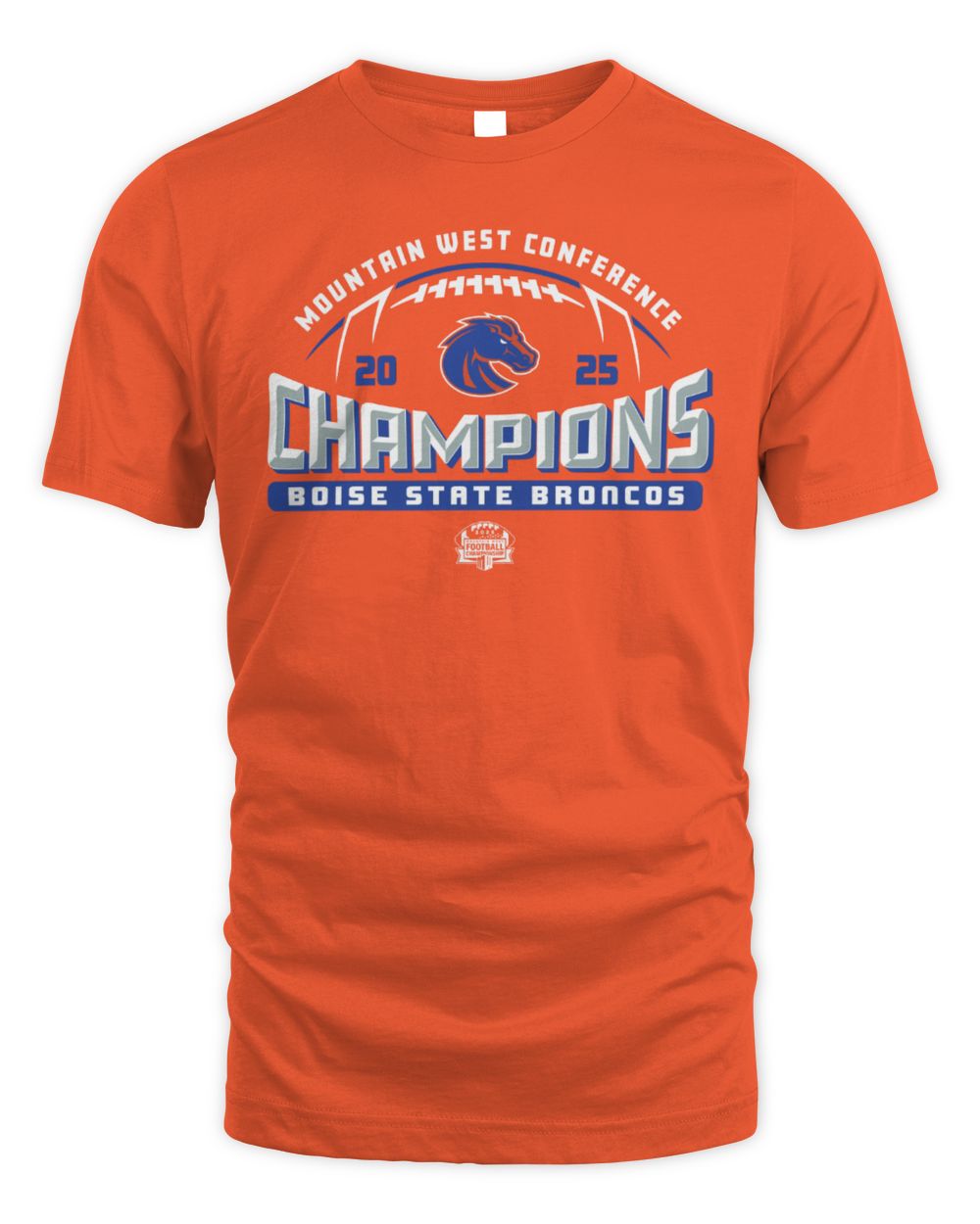 Mountain West Conference Champions 2025 Boise State Broncos Football T Shirt