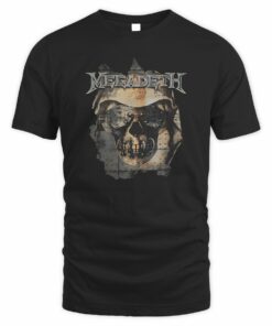 Megadeth Official Store Youthanasia Ripped Vic T-Shirt