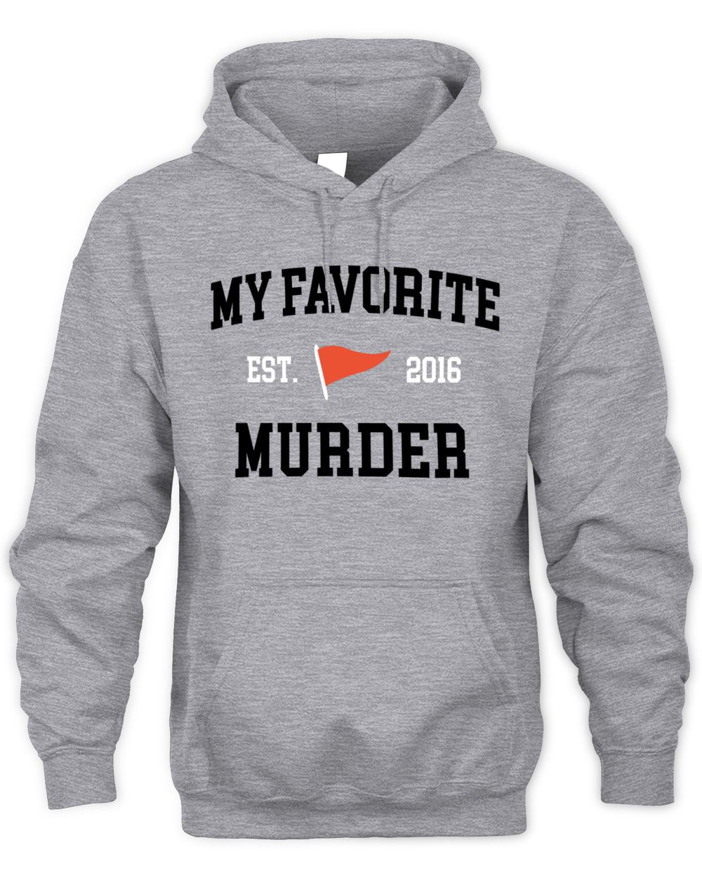 Myfavoritemurder Merch Mfm Collegiate Unisex Crewneck Presale Official Hoodie