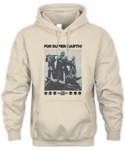 Helldivers Merch Helldivers For Democracy Official Hoodie