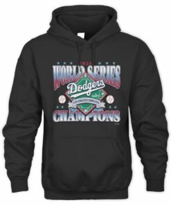 Dodgers 2025 World Series Champions Collector Baseball Headline Hoodie