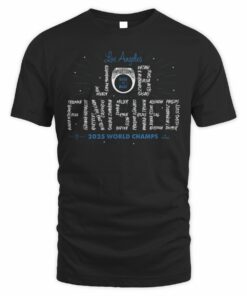 Los Angeles Job Finished 2025 World Champs Player Signature T-Shirt