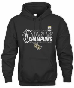 Official UCF Knights Football Champions Big 12 Conference 2025 Hoodie