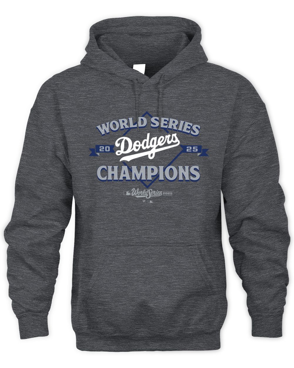 Dodgers 2025 World Series Champions MLB Franchise Blue Diamond Hoodie