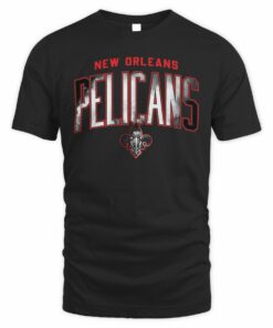NBA Shop New Orleans Pelicans Arch Smoke T-Shirt Black
