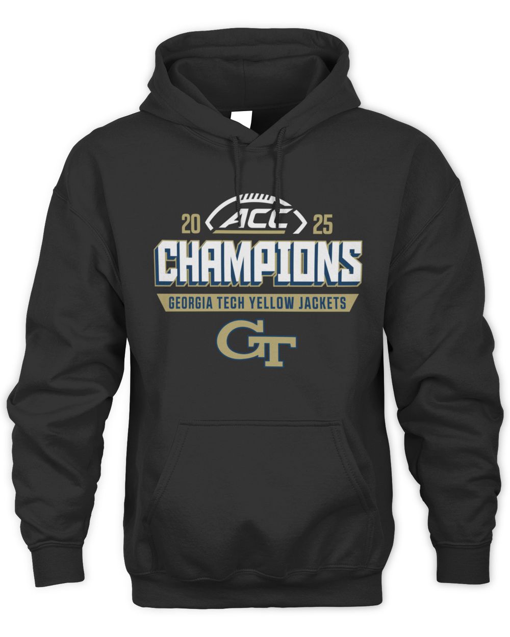 Georgia Tech Yellow Jackets ACC Football Conference Winner 2025 Hoodie