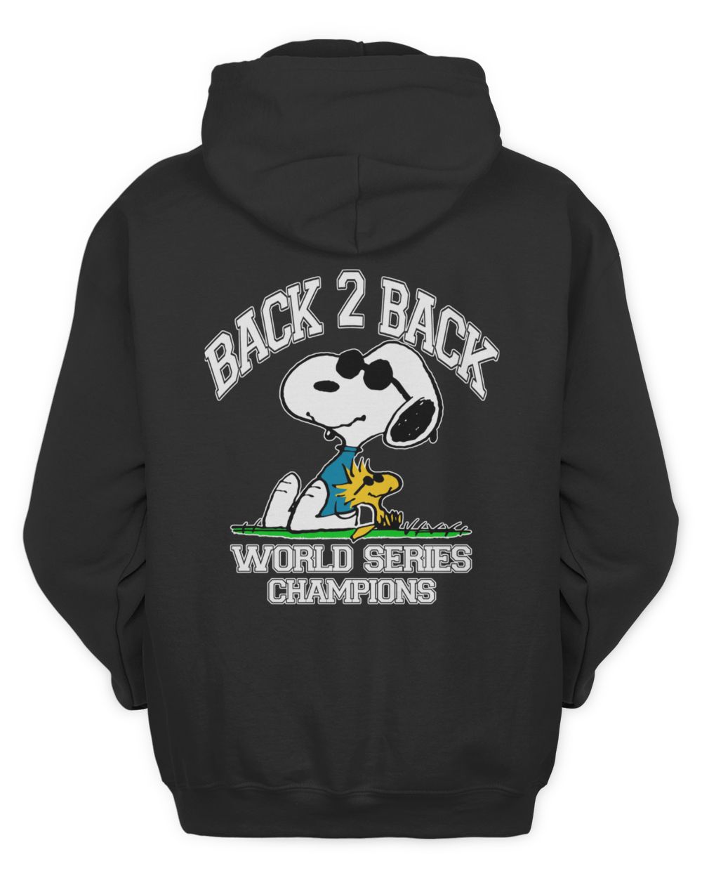 LA Dodgers World Series Champions Snoopy 2 Cool Hoodie