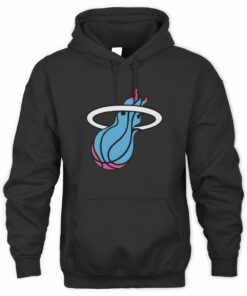 NBA Shop Miami Heat 2025/26 City Edition Remix Essential Black Official Hoodie