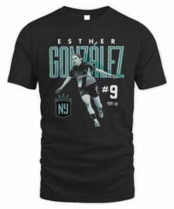 Esther Gonzalez NJ/NY Gotham FC Soccer Player Graphic T-Shirt