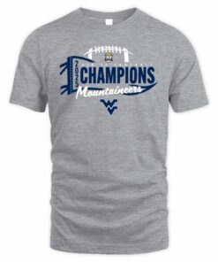 2025 Big 12 West Virginia Mountaineers Conference Football Champions Official Locker Room Tee