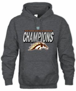 Western Michigan Broncos 2025 MAC Conference Champions Football Graphic Hoodie