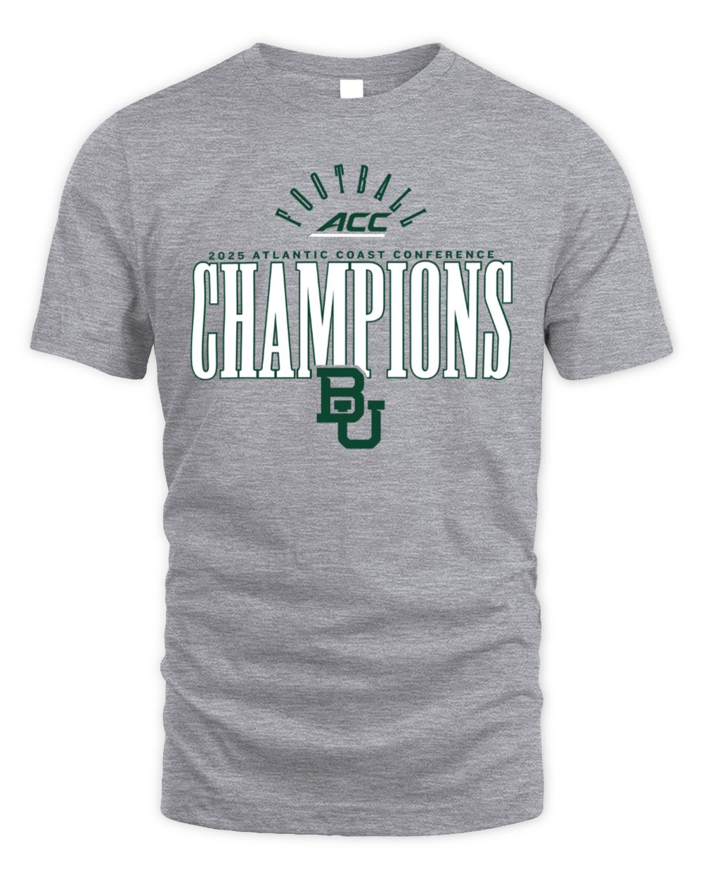 2025 Atlantic Coast Conference Football Champions Baylor Bears Tee
