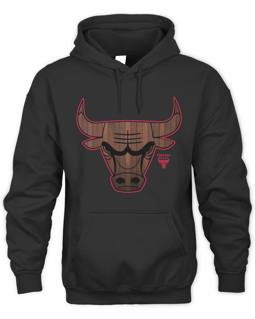 NBA Shop Chicago Bulls Hardwood Graphic Official Hoodie Black