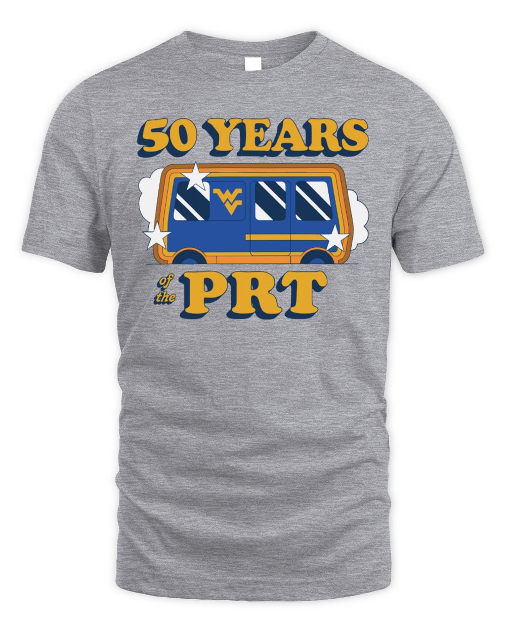 50 Years of the PRT Morgantown Campus Celebration T-Shirt