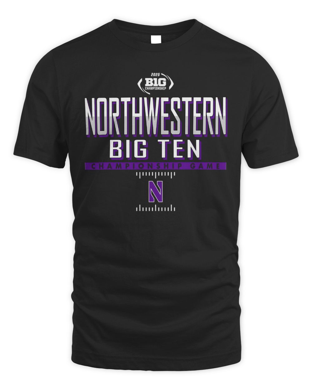 Official Northwestern Wildcats Big Ten Football Championship Game T-Shirt
