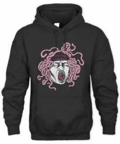 Sofaygo Merch Sofaygo Pink Heartz Black Hoodie