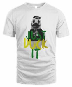 Just Duck It Oregon Ducks Women’s Basketball Mascot T-Shirt
