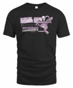 Blink-182 Online Ceramics Missionary Impossible Tour 2025 Merch Tee