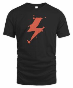The Warning Official Store Bolt Zip Black T Shirt