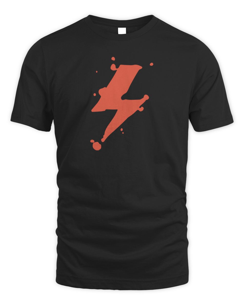 The Warning Official Store Bolt Zip Black T Shirt