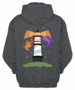 Geminitay Merch Lighthouse Black Hoodie
