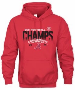 NCAA Shop Alabama Crimson Tide 2025 SEC Football Champs Graphic Hoodie