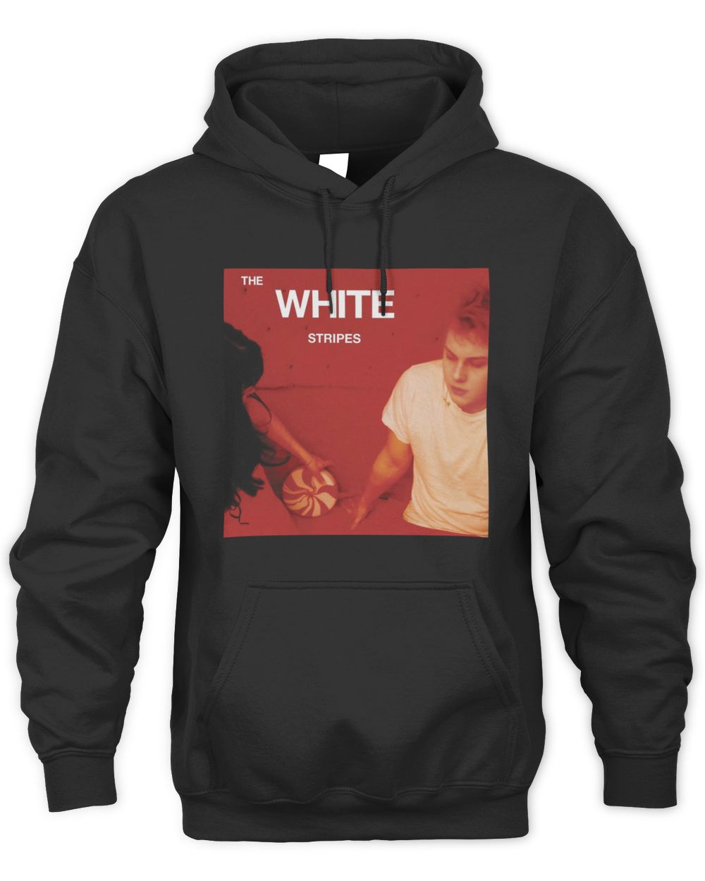 Third Man Records Shop Let's Shake Hands White Stripes Hoodie