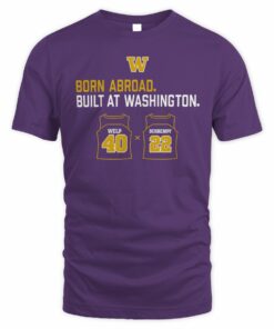 Washington Huskies Schrempf-Welp Duo T Shirt
