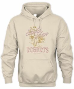 Emily Ann Roberts Merch Ivory Puff Hoodie