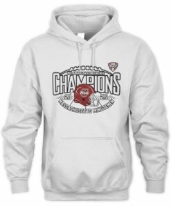 Massachusetts Minutemen 2025 MAC Conference Champions Football Hoodie