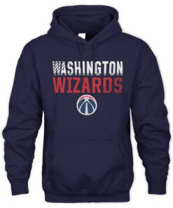 NBA Shop Washington Wizards Fade Out Navy Sweatshirt Hoodie