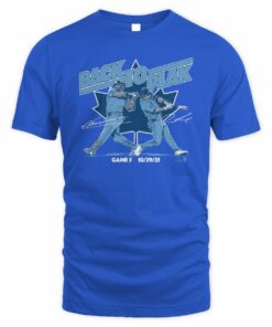 Davis Schneider Vladimir Guerrero Jr Back To Plak Blue Jays T Shirt