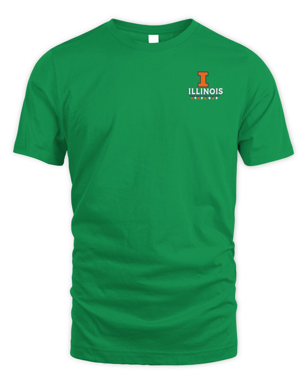 Illinois Fighting Illini Merry Christmas Tree Very Merry Illinois Christmas Logo T-Shirt