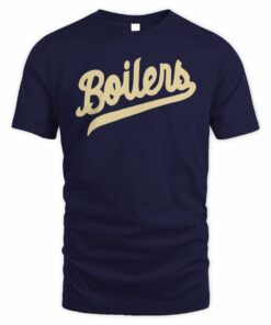 Boilers Script Graphic Purdue University Official Team Shirt